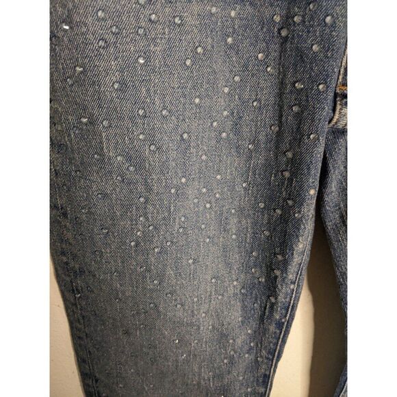 NWT Madewell The 90's Straight Leg High Rise Jean Size 23 Sequins Magic Pockets - Picture 4 of 12